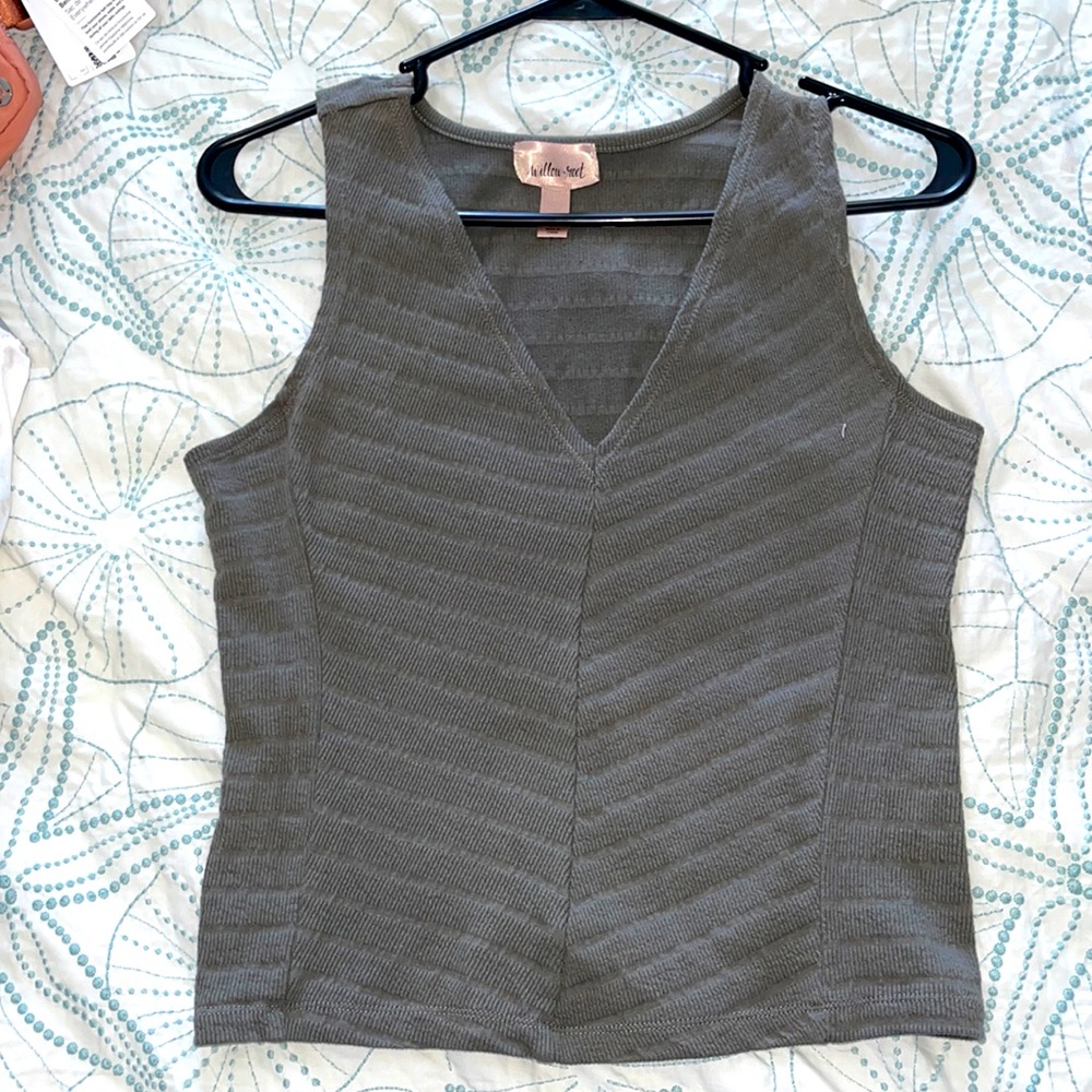 Summer v neck tank top